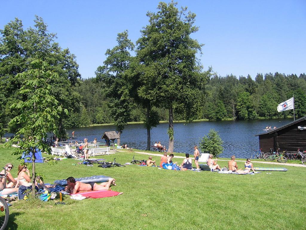 Ferienwohnung Brunner - Haus Am See Nagel Exterior foto